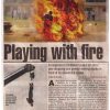 C P Yadav Magician the Times of India Playing with Fire news